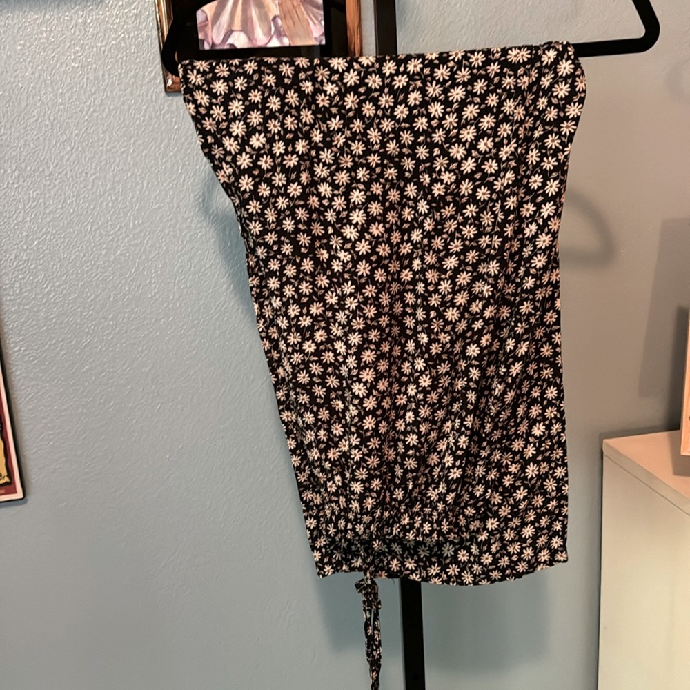 Vintage Blue Daisy Pants